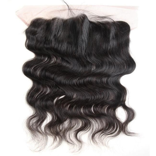 Raw Indian Curly Transparent Frontal