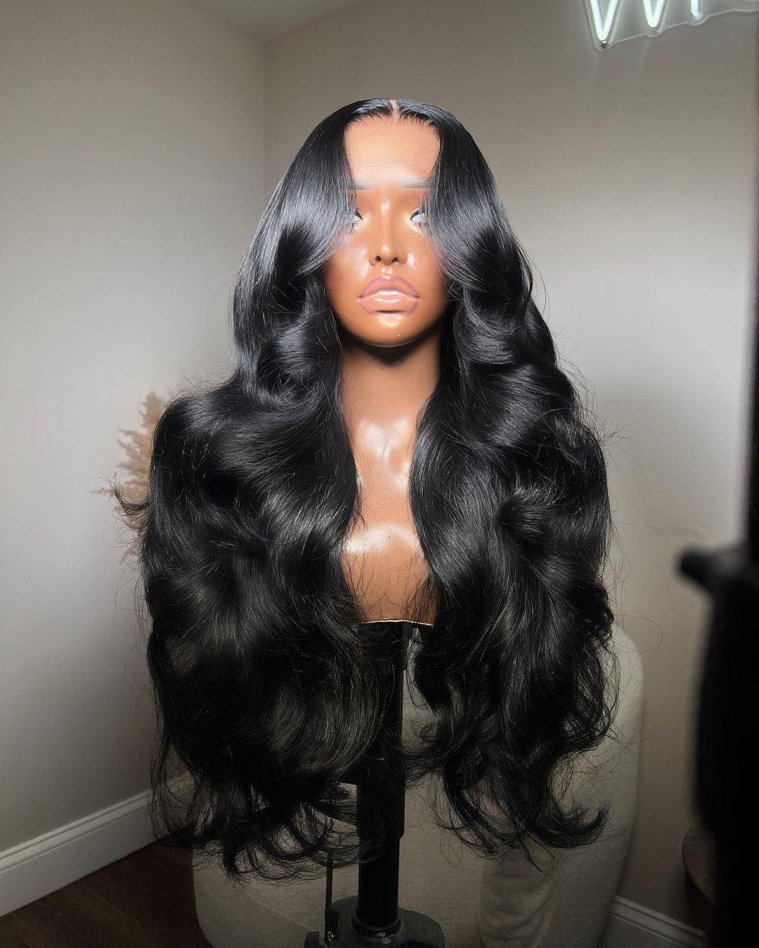 Jet Black Body Wave 5x5 HD Closure