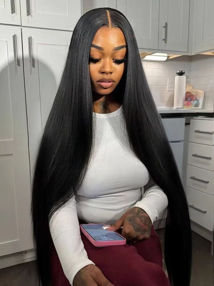 Straight 13x4 Transparent Lace Front Wig