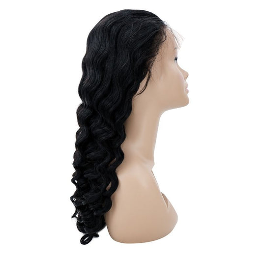 Loose Wave 13x4 Transparent Full Lace Front Wig
