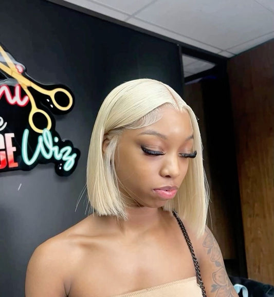 613 Straight Frontal Bob Wig