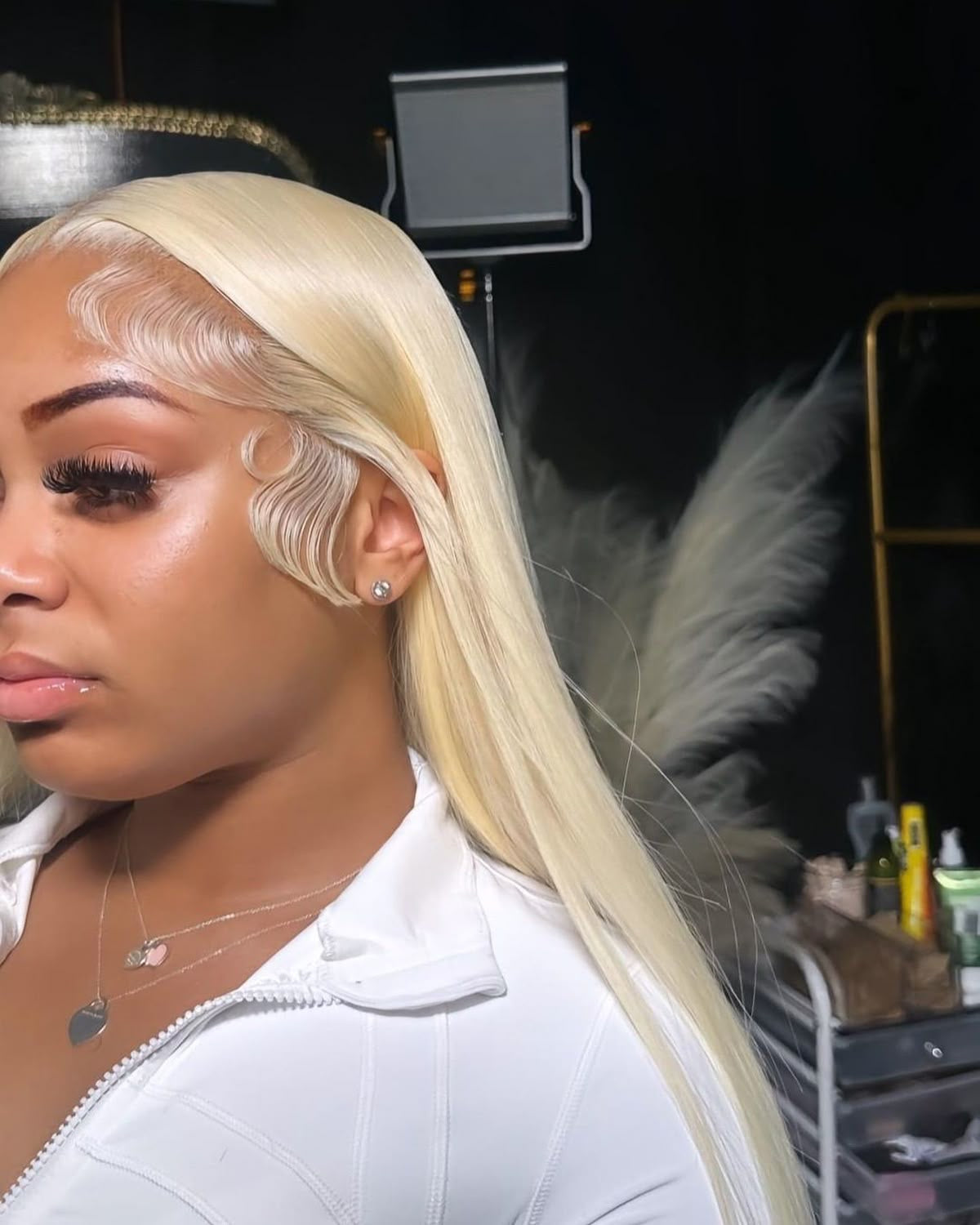 613 Straight 13x4 Transparent Lace Front Wig