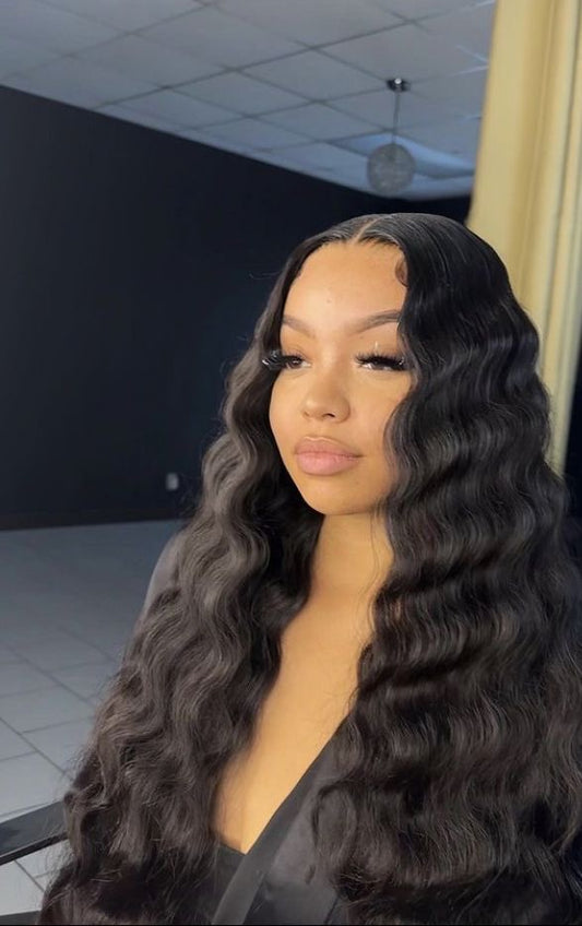 Brazilian Deep Wave 4x4 HD Closure
