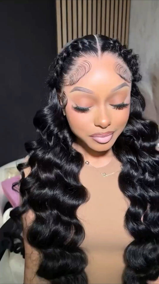 Raw Indian Curly Transparent Frontal