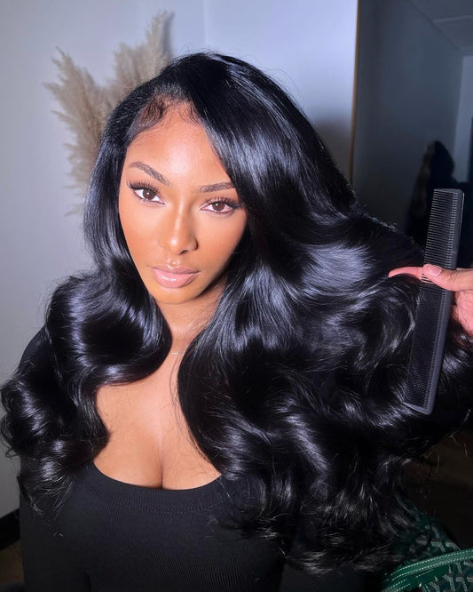 Jet Black Body Wave Bundle Deals