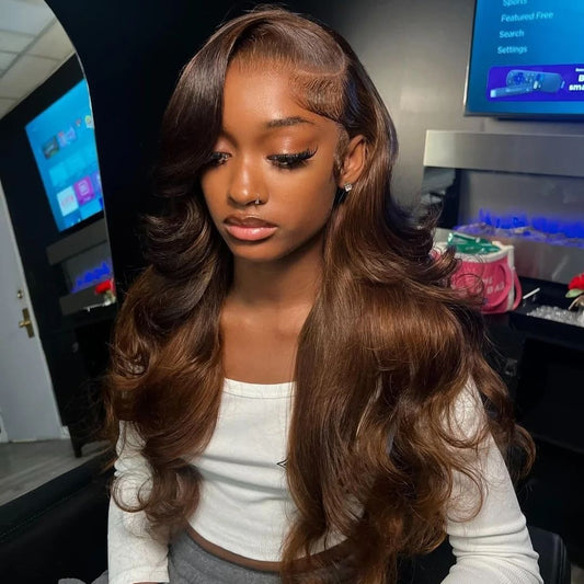 Medium Brown Body Wave Bundles