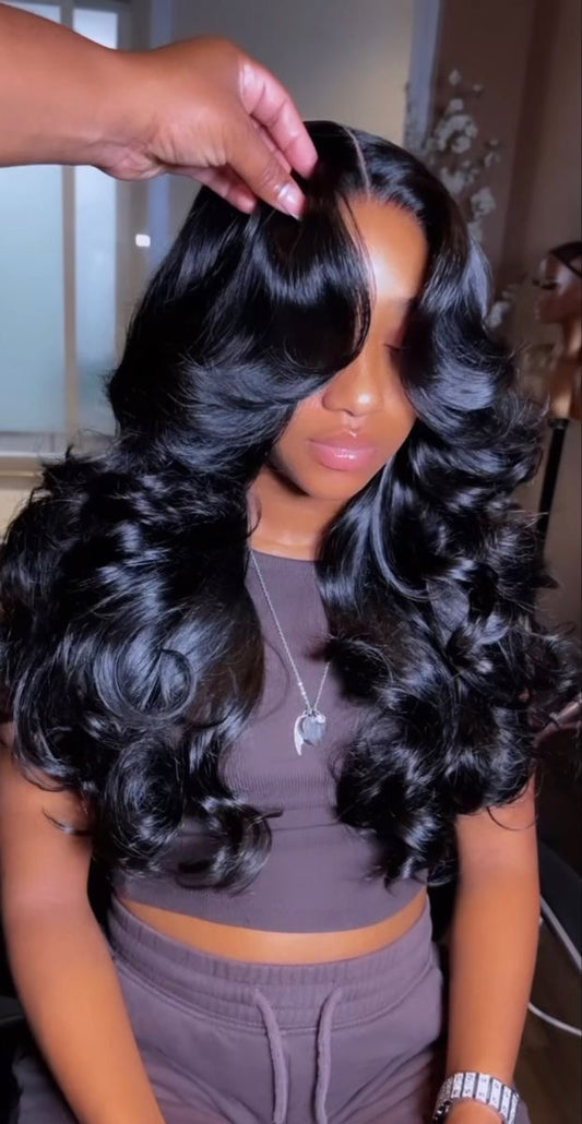 Brazilian Loose Wave 4x4 Transparent Closure