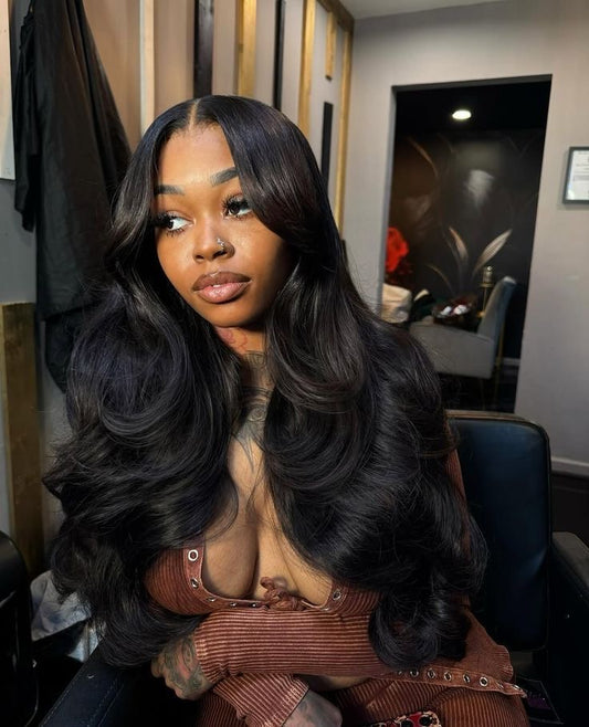 Raw Indian Wavy 4x4 Transparent Closure