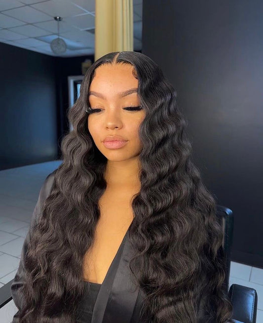 Loose Wave 13x4 Transparent Full Lace Front Wig