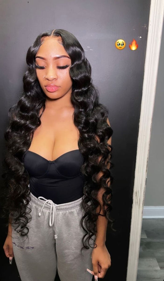 Brazilian Loose Wave Frontal
